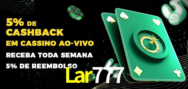 Promoções do cassino ao Vivo Lar777